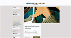 Desktop Screenshot of olomouc-secondhand.cz