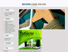 Tablet Screenshot of olomouc-secondhand.cz